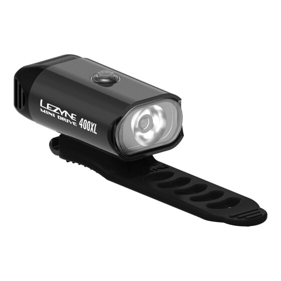 Lezyne Mini Drive 400 Headlight: Gloss Black