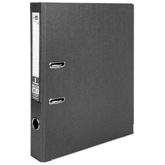 LIDERPAPEL Lever arch file document folio PVC lined with rado spine 52 mm metal compressor