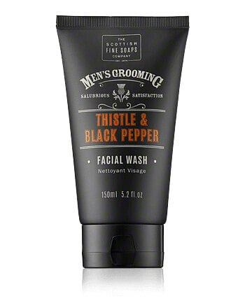 Scottish Fine Soaps Men's Grooming Thistle & Black Pepper Facial Wash (150 ml)