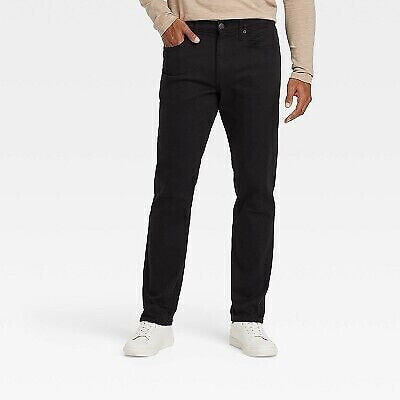 Men's Athletic Fit Jeans - Goodfellow & Co Black 38x30