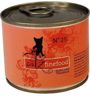 Catz Finefood N.25 Kurczak i Tuńczyk puszka 200g