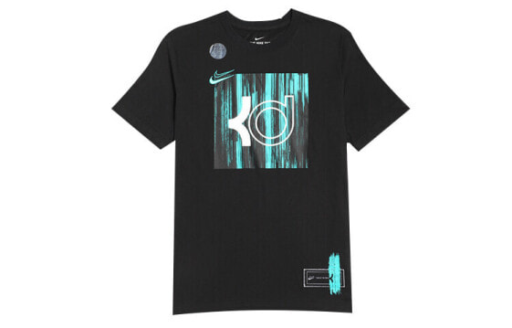 Nike Dri-FIT KD Logo 致敬 Kevin Durant 印花短袖T恤 男款 黑色 / Футболка Nike Dri-FIT KD Logo Kevin Durant T CD1279-010