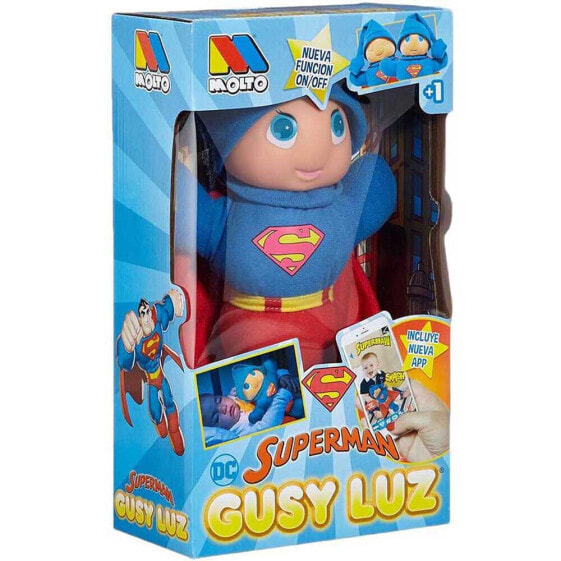 Мягкая игрушка Molto Гусиный свет Супермен Тедди