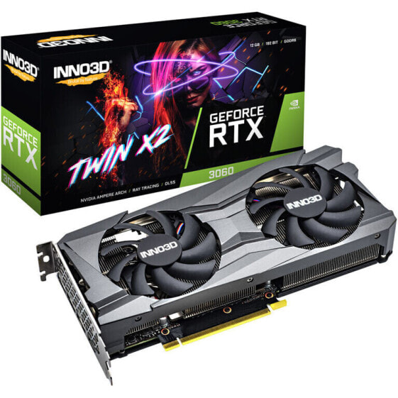 INNO3D GeForce RTX 3060 Twin X2, 12288 MB GDDR6