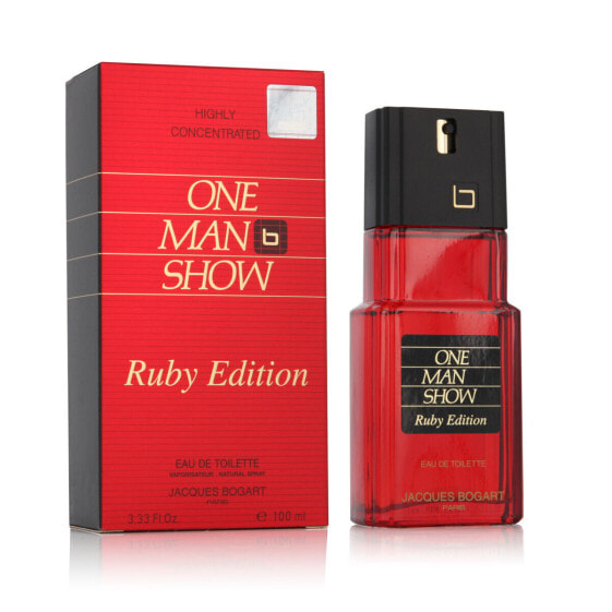 Мужская парфюмерия Jacques Bogart EDT One Man Show Ruby Edition 100 ml