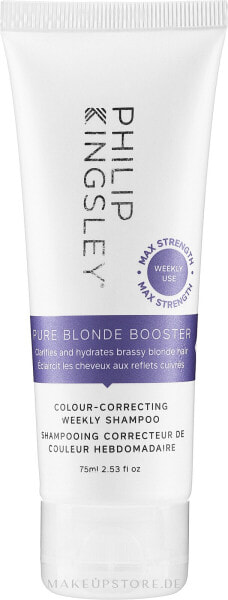 Booster-Shampoo für blondes Haar - Philip Kingsley Pure Blonde Booster Shampoo 75 ml