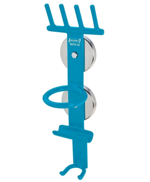 HAZET 9070-10 - Magnetic tool holder - 10 kg - Metal - Blue,Metallic - 1 pc(s) - 1 pc(s)