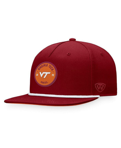 Men's Maroon Virginia Tech Hokies Bank Hat