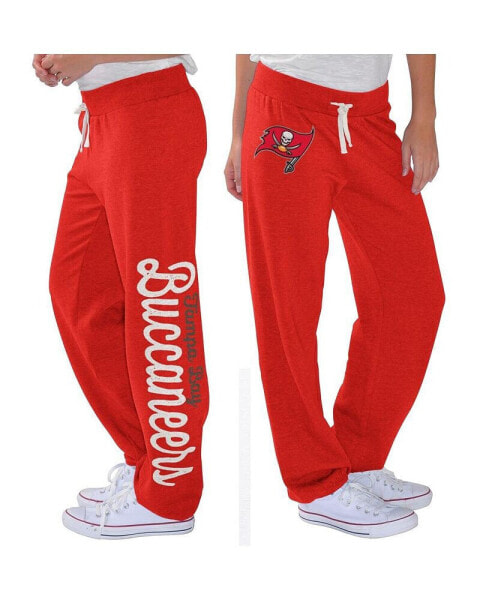 Women's Red Tampa Bay Buccaneers Scrimmage Fleece Pants