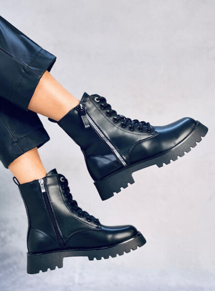 Ботинки HARGEST BLACK HARGEST LACEUP BOOT
