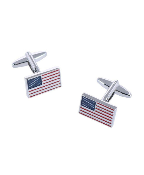 USA Pride American Flag Novelty Cufflinks (1 Pair)