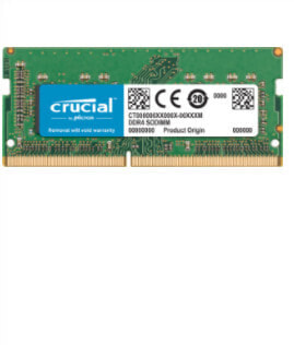 Crucial CT16G4S24AM - 16 GB - 1 x 16 GB - DDR4 - 2400 MHz - Green