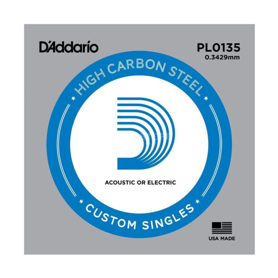 D'Addario Single String PL0135 Plain