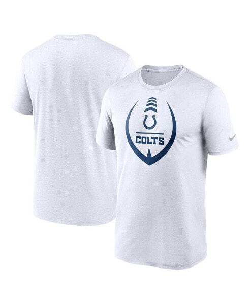 Men's White Indianapolis Colts Icon Legend Performance T-shirt