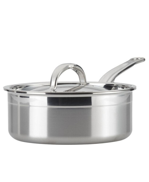 ProBond Clad Stainless Steel 2-Quart Covered Saucepan