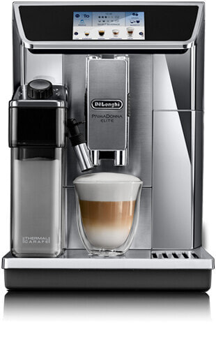 De Longhi ECAM 656.75.MS - Espresso machine - 2 L - Coffee beans - Ground coffee - Built-in grinder - Stainless steel
