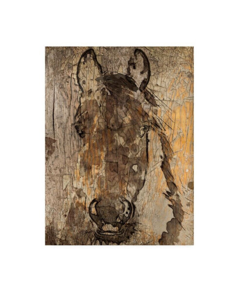 Irena Orlov Champagne Horse II Canvas Art - 15" x 20"