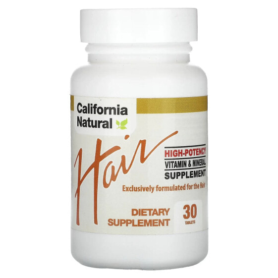 Hair, High Potency, 30 Tablets