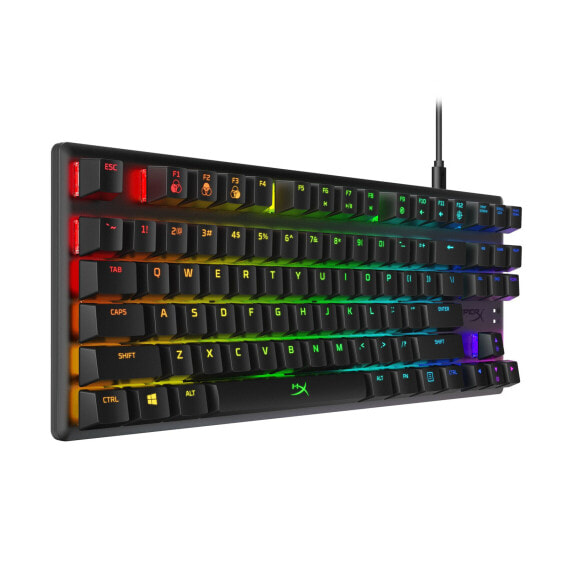 HyperX Alloy Origins Core - Tenkeyless (80 - 87%) - USB - Mechanical - QWERTY - RGB LED - Black