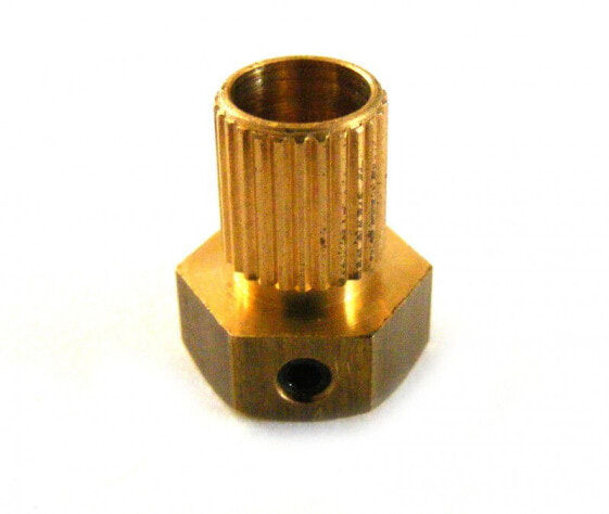 Brass carding element 6,35mm - 1/4