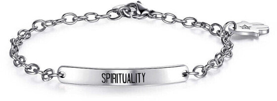 Steel bracelet Happy Spirituality SHAF08