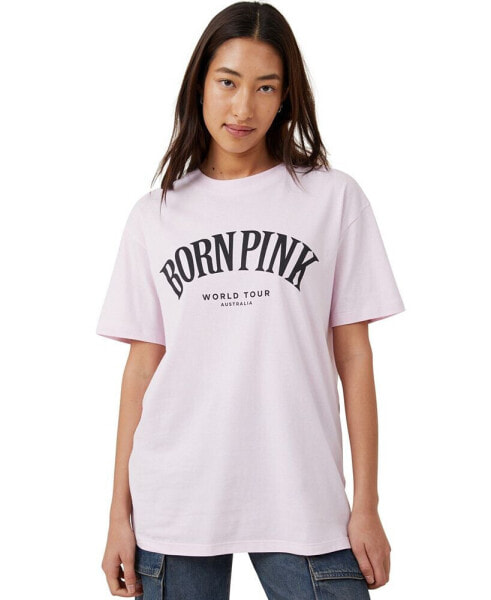 Women's The Oversized Graphic License T-shirt