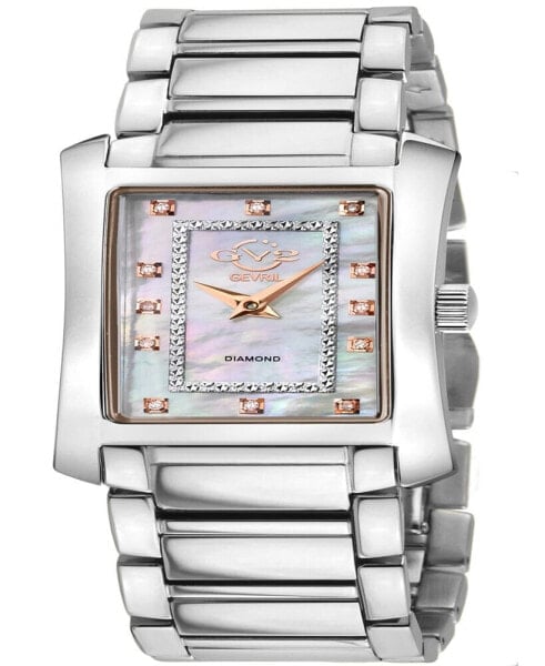 Часы GV2 Luino Silver-Tone Watch
