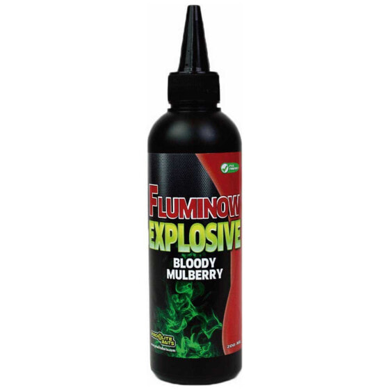 PRO ELITE BAITS Fluminow Explosive Bloody Mulberry 200ml Liquid Bait Additive