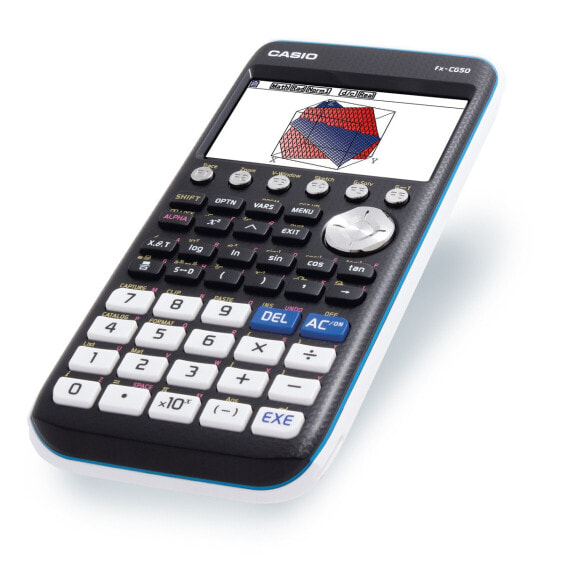Калькулятор графический CASIO FX-CG50 - Pocket - 15 знаков - фонарик - батарейный - черный