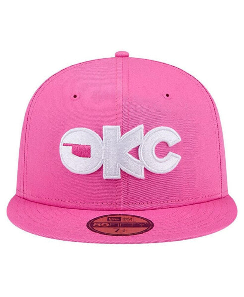 Men's Pink Oklahoma City 89ers Theme Night 59FIFTY Fitted Hat