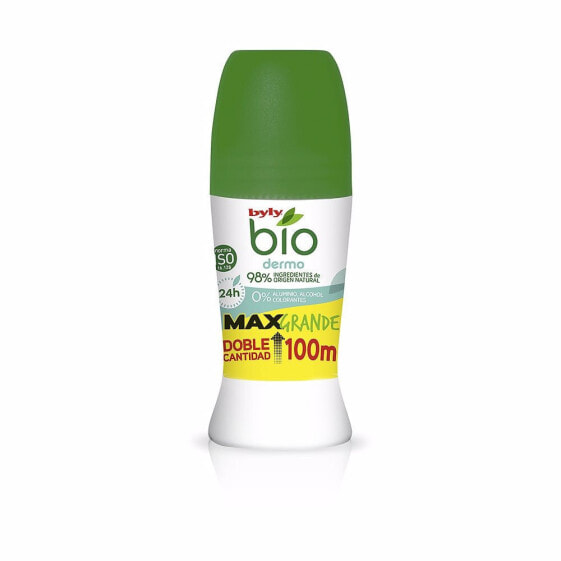 Byly Bio Natural Roll-on Deodorant Натуральный шариковый дезодорант без солей алюминия и спирта 100 мл