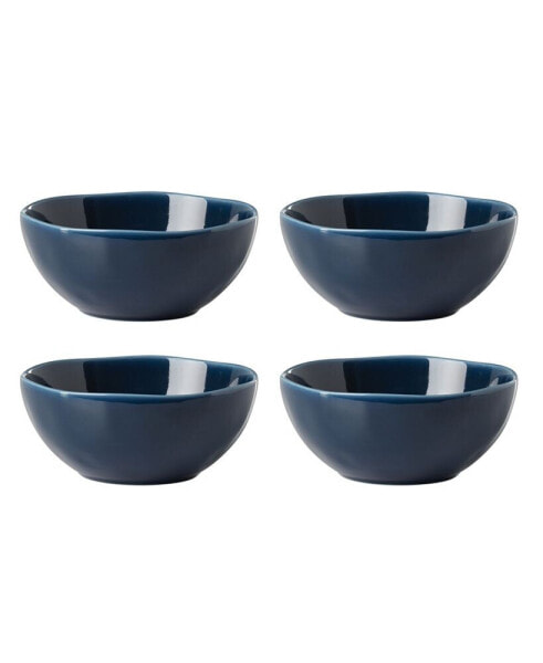 Bay Solid Colors 4 Piece All-Purpose Bowl Set, Service for 4