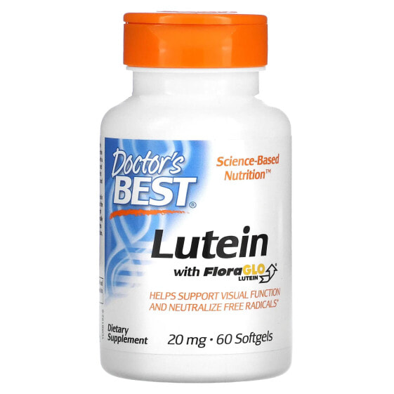 Lutein , 20 mg, 60 Softgels