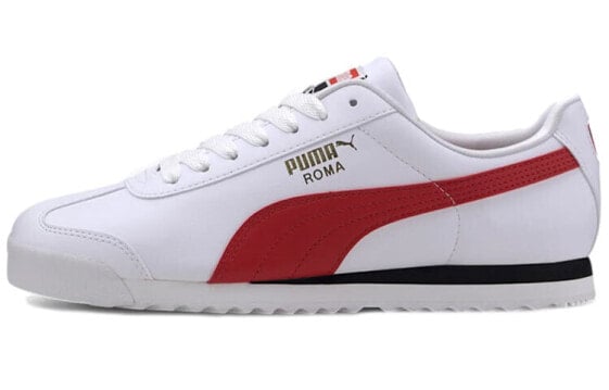 Кроссовки Puma Roma Basic  White/Red