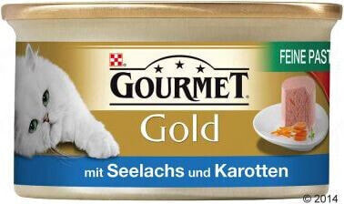 Nestle GOURMET GOLD 85g org pate Czarniak z marchewką