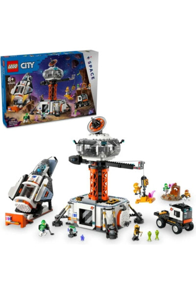 Конструктор пластиковый Lego City Uzay Üssü ve Roket Fırlatma Rampası 60434 (1422 Парта)