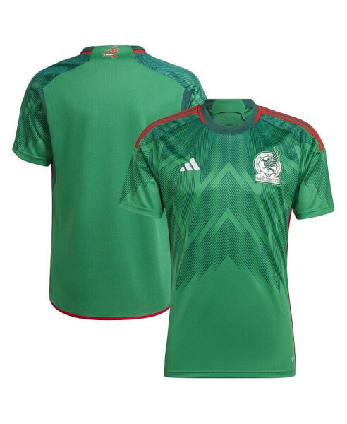 Men's Green Mexico National Team 2022/23 Home Blank Replica Jersey