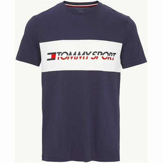 Футболка с коротким рукавом мужская Tommy Hilfiger Logo Driver Темно-синий