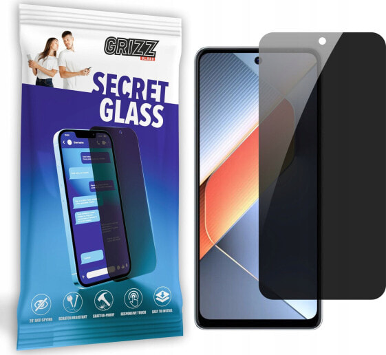 GrizzGlass Szkło prywatyzujące GrizzGlass SecretGlass do Tecno Pova 6 Neo