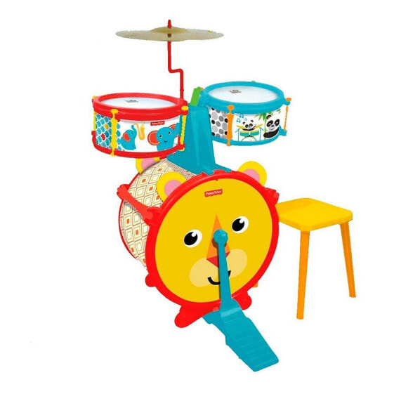 Детский музыкальный инструмент REIG MUSICALES Барабаны Fisher Price животные Пластикovый