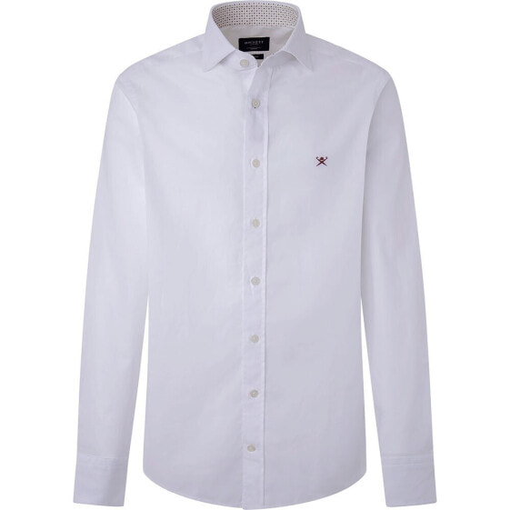 HACKETT Trimmed Twill long sleeve shirt