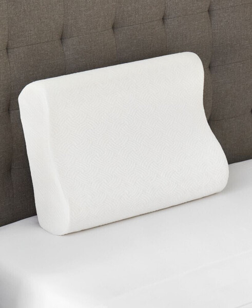Classic Support Contour Memory Foam Pillow, Standard/Queen