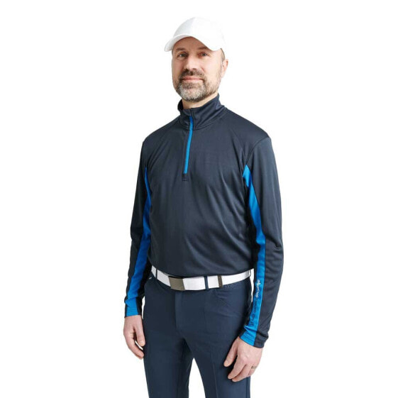 ABACUS GOLF Cypress half zip sweater