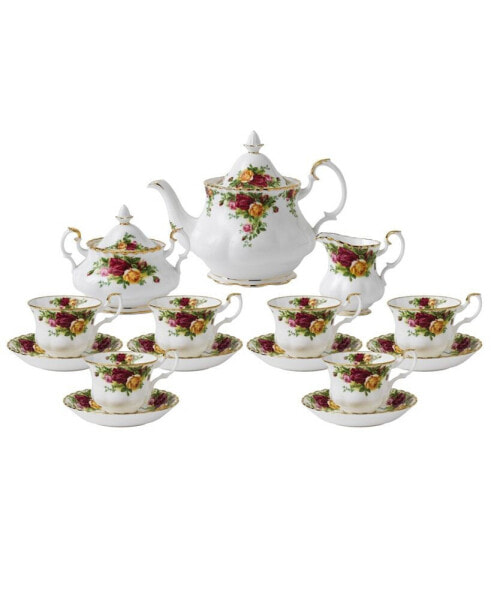 Чайный сервиз Royal Albert Old Country Roses, 15 предметов, Дом > Посуда и кухонные принадлежности > Сервировка стола