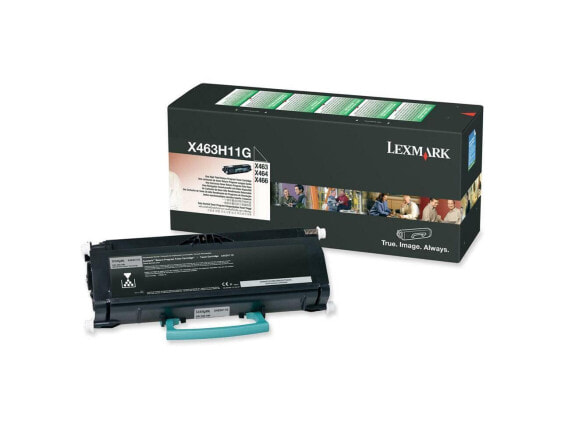 Lexmark X463H11G High Yield Return Program Toner Cartridge - Black
