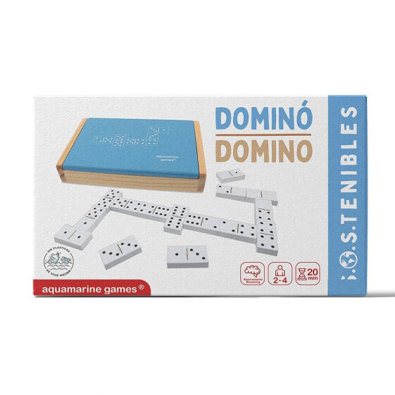 AQUAMARINE Dominoes Board Game