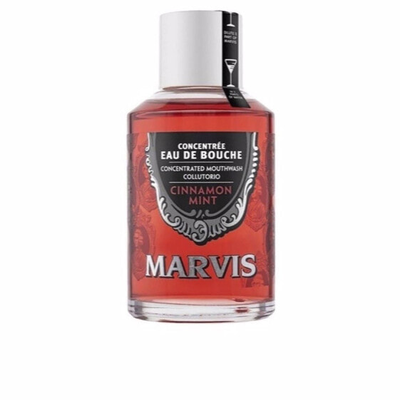 Marvis Eau De Bouche Cinnamon Mint Mouthwash Концентрированный ополаскиватель полости рта с корицей и мятой 120 мл