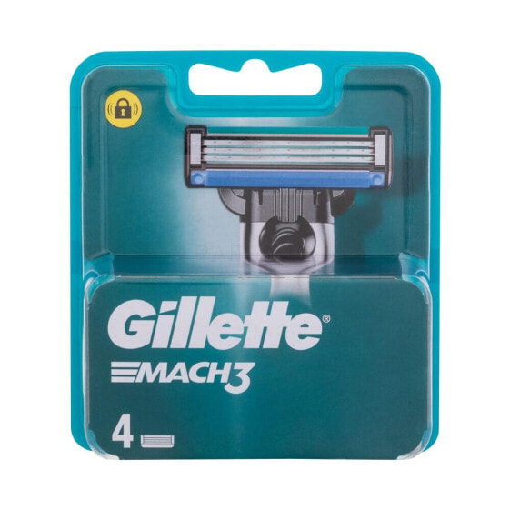 Gillette Mach3 4 St. ersatzklinge für Herren Ersatzklingen 4 St.