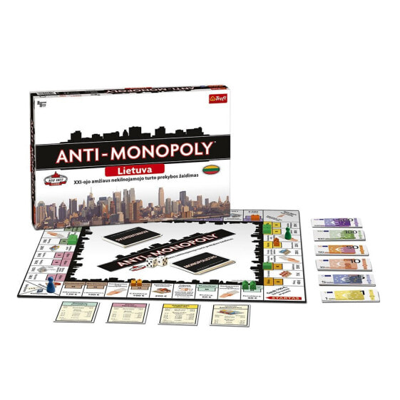 TREFL Board Game AntiMonopoly In Lithuanian Lang doll