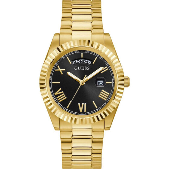 Часы мужские Guess Connoisseur из нержавеющей стали, цвет золото GW0265G3